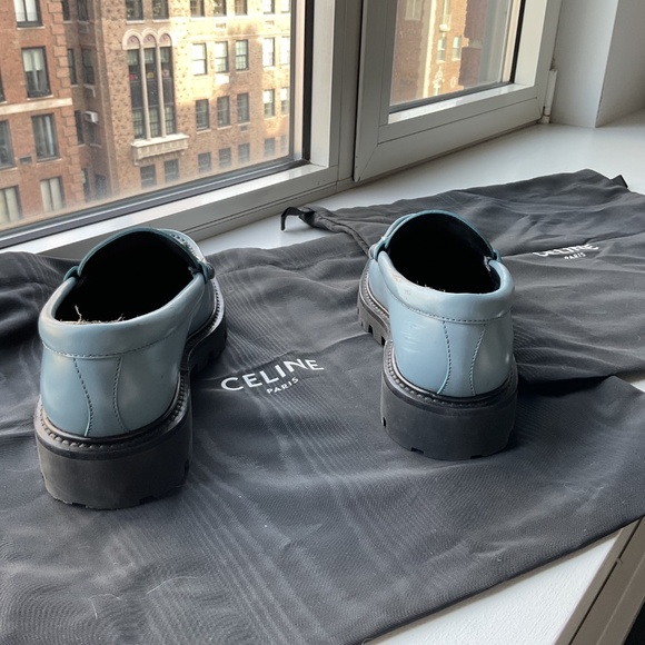 Celine Margaret Loafers in Blue Denim - size 36.5 - practically new! - Picture 4 of 9